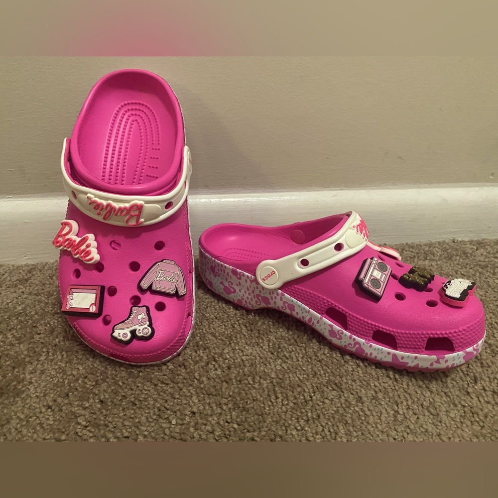 Adult Barbie Classic Crocs size 7 - Picture 3 of 7